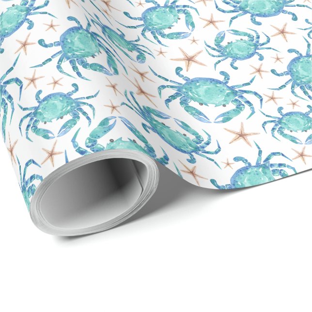 Crabs Wrapping Paper (Roll Corner)
