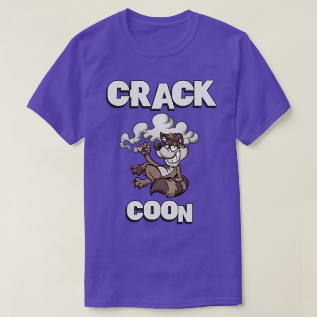 Crack Coon T-Shirt (Design Front)