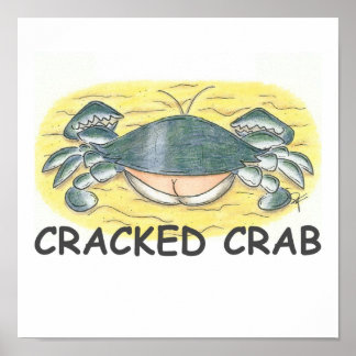 Cracked Crab Print