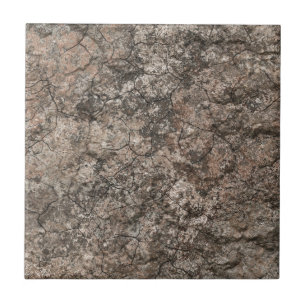 Cracked Dry Desert Ground Floor Texture Background Tile