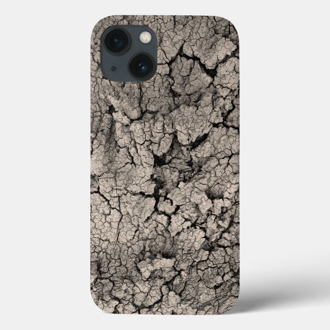 Cracked Earth Cool Texture Case-Mate iPhone Case (Back)