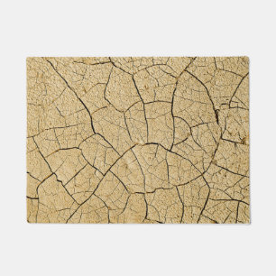 Cracked Earth Dirt Cool Texture Doormat