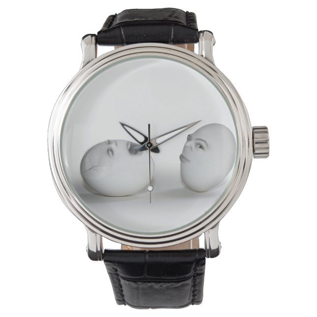 Cracked Egg and a Wink Watch (Front)