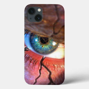 Cracked Eye iPhone 13 Case