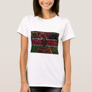 Cracked Flag: Keep It Simple - Kenyan Resilience  T-Shirt