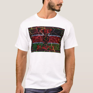 Cracked Flag: Keep It Simple - Kenyan Resilience  T-Shirt