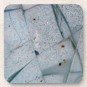 Cracked Glass Coaster