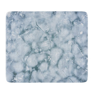Cracked Ice Surface (Style 2) Oil Painting Cutting Board