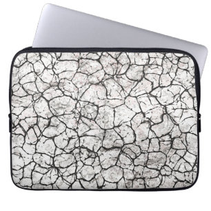 Cracked Marble Digital Pattern Laptop Sleeve