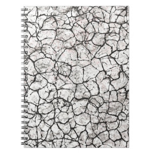 Cracked Marble Digital Pattern Notebook