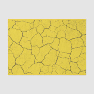 Cracked Mustard Yellow  Tissue Paper