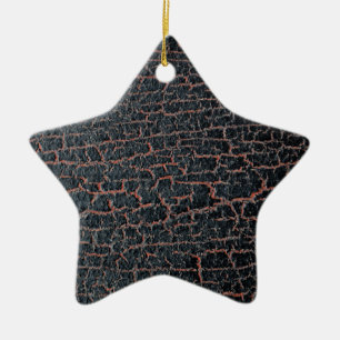 Cracked Paint Ceramic Tree Decoration