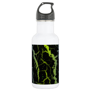 Cracked Space Lava - Blue/Lime 532 Ml Water Bottle