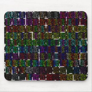 Cracked Space Lava Collection Mouse Pad