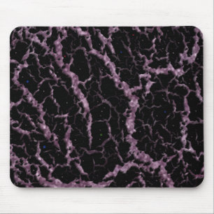 Cracked Space Lava - Glitter Pink Mouse Pad