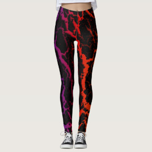 Cracked Space Lava - Heat PBROY Leggings