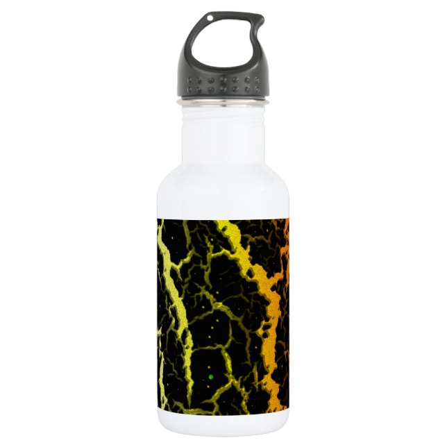 Cracked Space Lava - Heat WYR 532 Ml Water Bottle (Front)