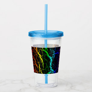 Cracked Space Lava - Light Spectrum Acrylic Tumbler