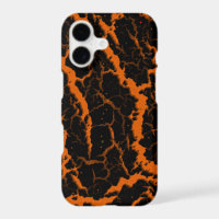 Cracked Space Lava - Orange