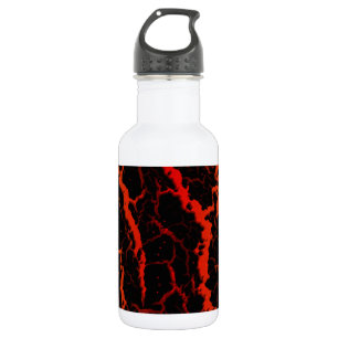 Cracked Space Lava - Orange/Pink 532 Ml Water Bottle