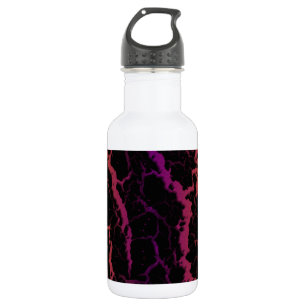 Cracked Space Lava - Orange/Purple 532 Ml Water Bottle