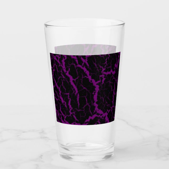 Cracked Space Lava - Purple Glass (Front)