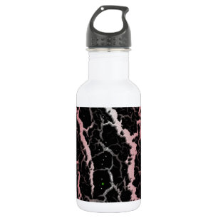 Cracked Space Lava - White/Coral 532 Ml Water Bottle