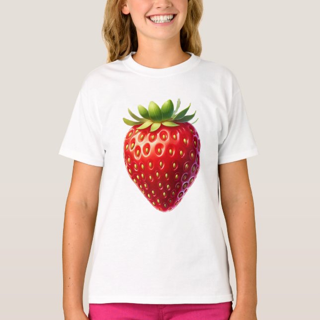 cracked strawberry T-Shirt (Front)