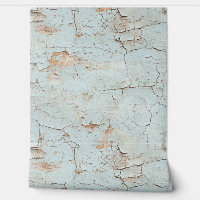 Cracked Textured Painted Stucco Wall 