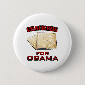 Crackers for Obama - Customised 6 Cm Round Badge