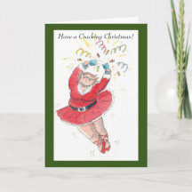 Cracking Christmas Fairy Card