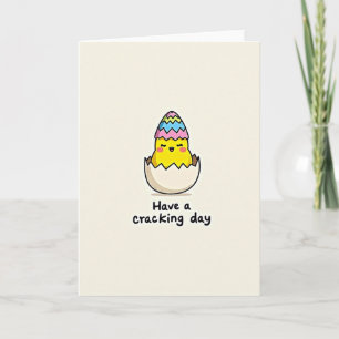 Cracking Day Happy Bird Card