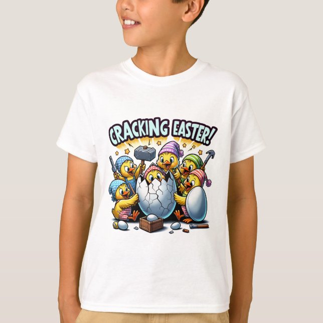 Cracking Easter Fun T-Shirt (Front)