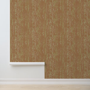 Crackle Texture Orange Rust Wallpaper