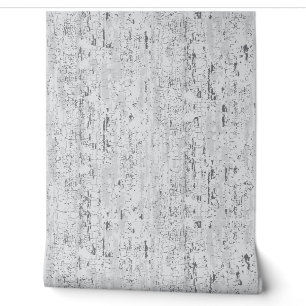 Crackle Texture White Wallpaper