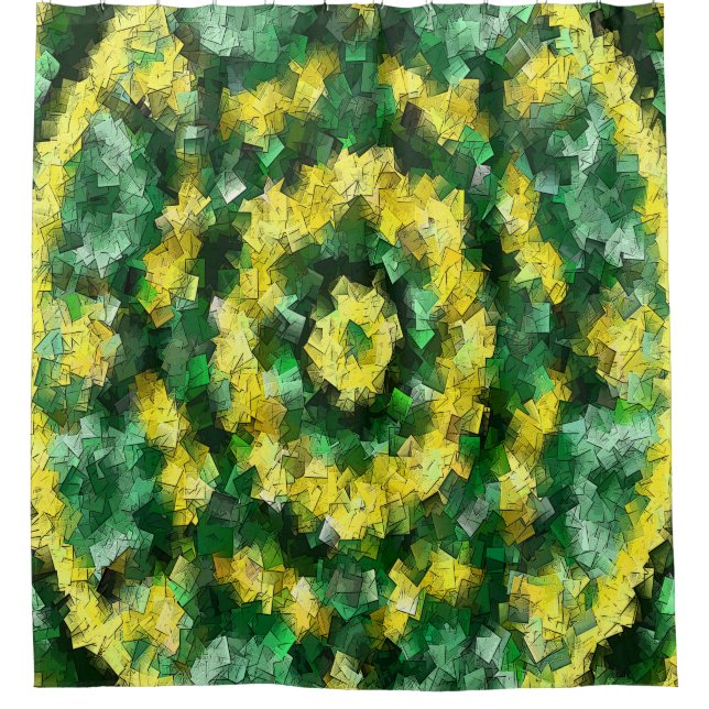 Crackled...... Shower Curtain (Front)