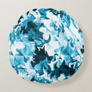 Crackling Ice.... Round Cushion