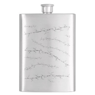 Cracks Hip Flask