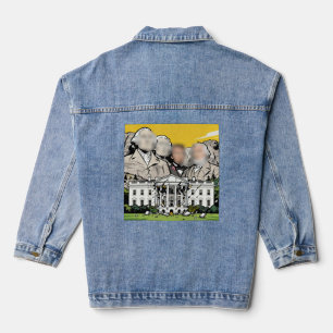 Cracks in the Foundations Denim Jacket