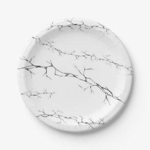 Cracks Paper Plate