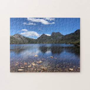 cradle mountain lake view jigsaw puzzle