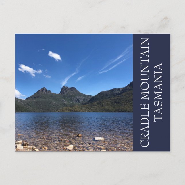 cradle mountain tas postcard (Front)