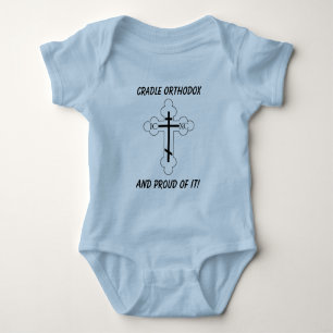Cradle Orthodox, and proud of it! Baby Bodysuit