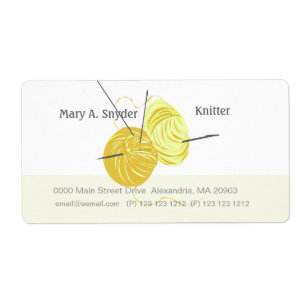 Craft Artist Knitter Yarn Needles