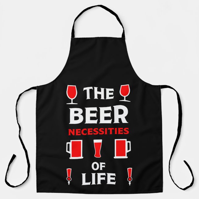 Craft Beer Drinkers Apron (Front)