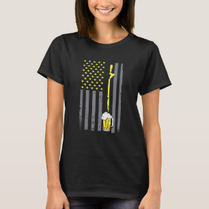 Craft Beer Enthusiast Patriotic Microbrewing Exper T-Shirt