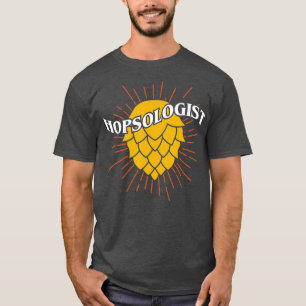 Craft Beer Hopsologist Hop Tee Gift
