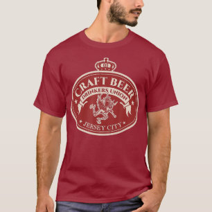 Craft Beer Lover - Jersey City New Jersey T-Shirt