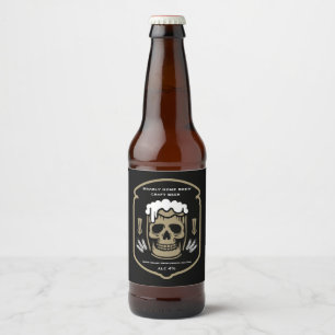 Craft Beer Oktoberfest Business Promotion Bottle Label