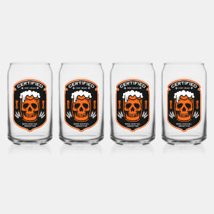 Craft Beer Oktoberfest Can Glass